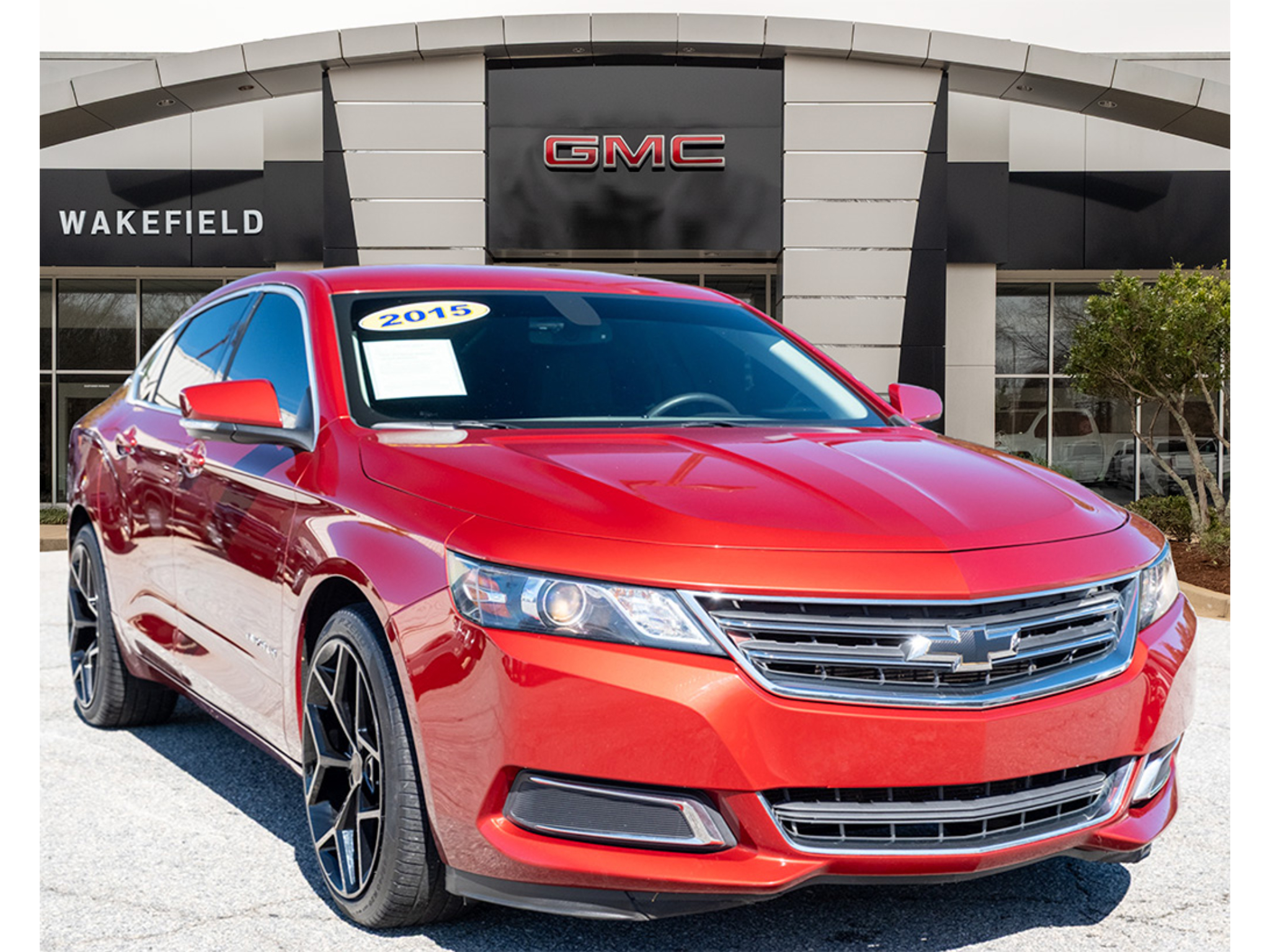 Red Rock Metallic 2015 Chevrolet Impala Sedan Front-Wheel Drive 6-Speed Automatic