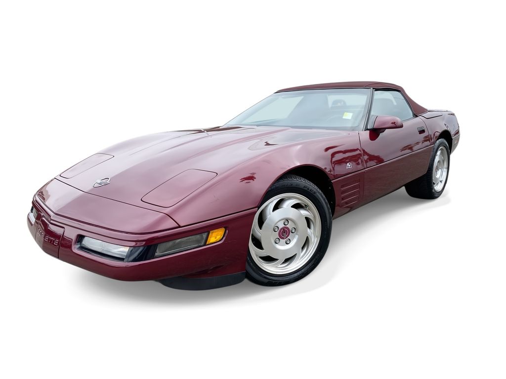 BURG 1993 Chevrolet Corvette Convertible RWD Convertible Rear-Wheel Drive 6-Speed Manual