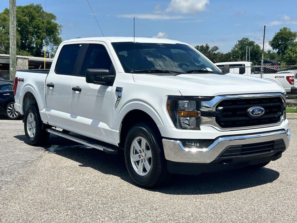 Oxford White 2023 Ford F-150 Pickup Truck Four-Wheel Drive Automatic