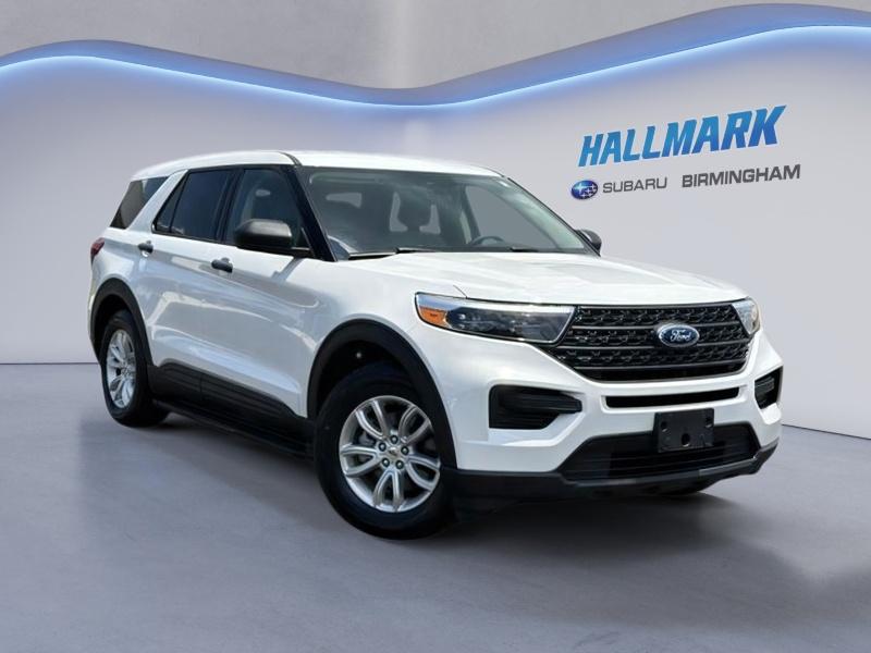 Oxford White 2020 Ford Explorer SUV / Crossover Rear-Wheel Drive Automatic