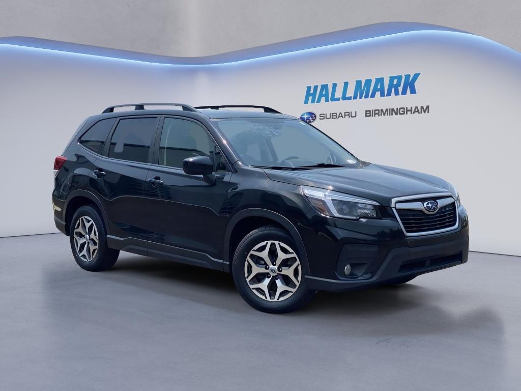 Crystal Black Silica 2021 Subaru Forester SUV / Crossover All-Wheel Drive Continuously Variable Transmission