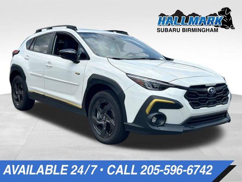 Crystal White Pearl 2024 Subaru Crosstrek SUV / Crossover All-Wheel Drive 8-Speed CVT