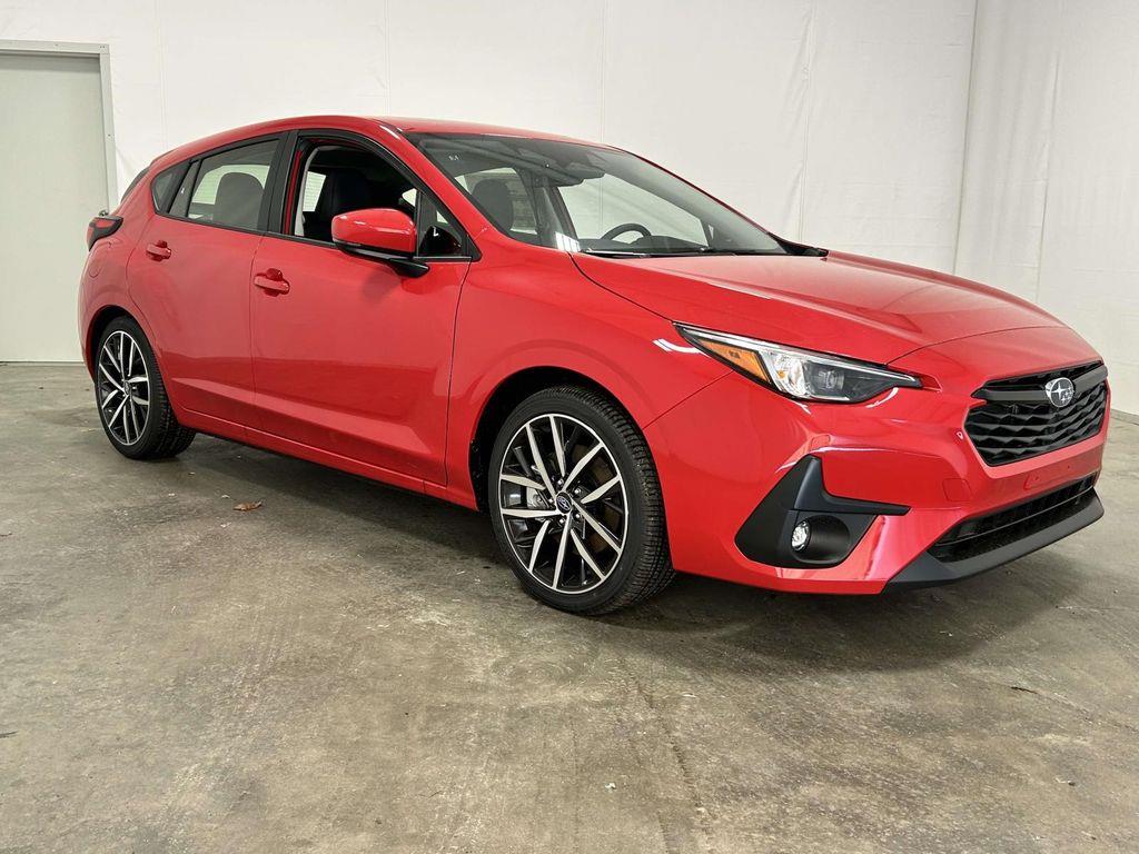 Pure Red 2026 Subaru Impreza Wagon All-Wheel Drive 8-Speed CVT