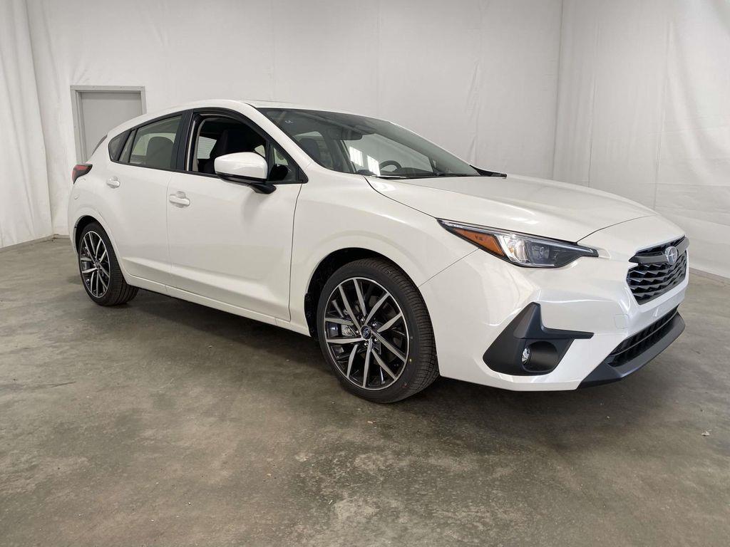 Crystal White Pearl 2026 Subaru Impreza Wagon All-Wheel Drive 8-Speed CVT