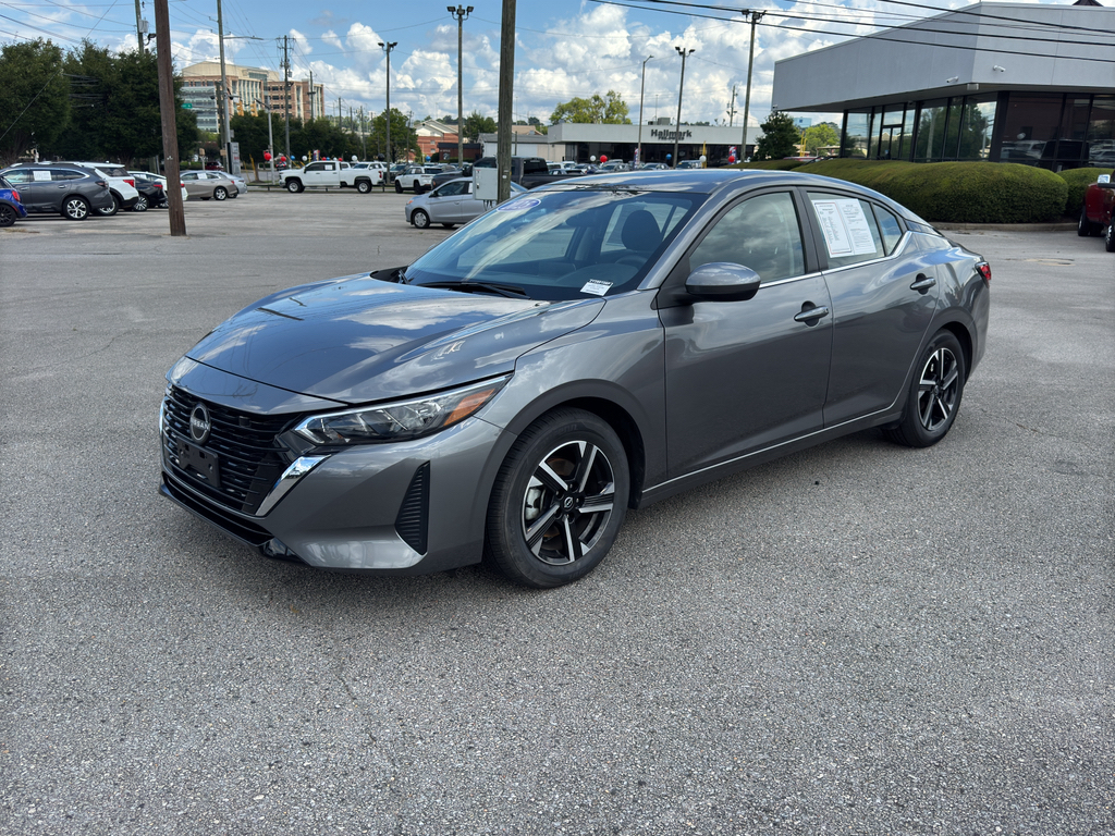 Gray (Gun Metallic) 2025 Nissan Sentra Sedan Front-Wheel Drive Continuously Variable Transmission