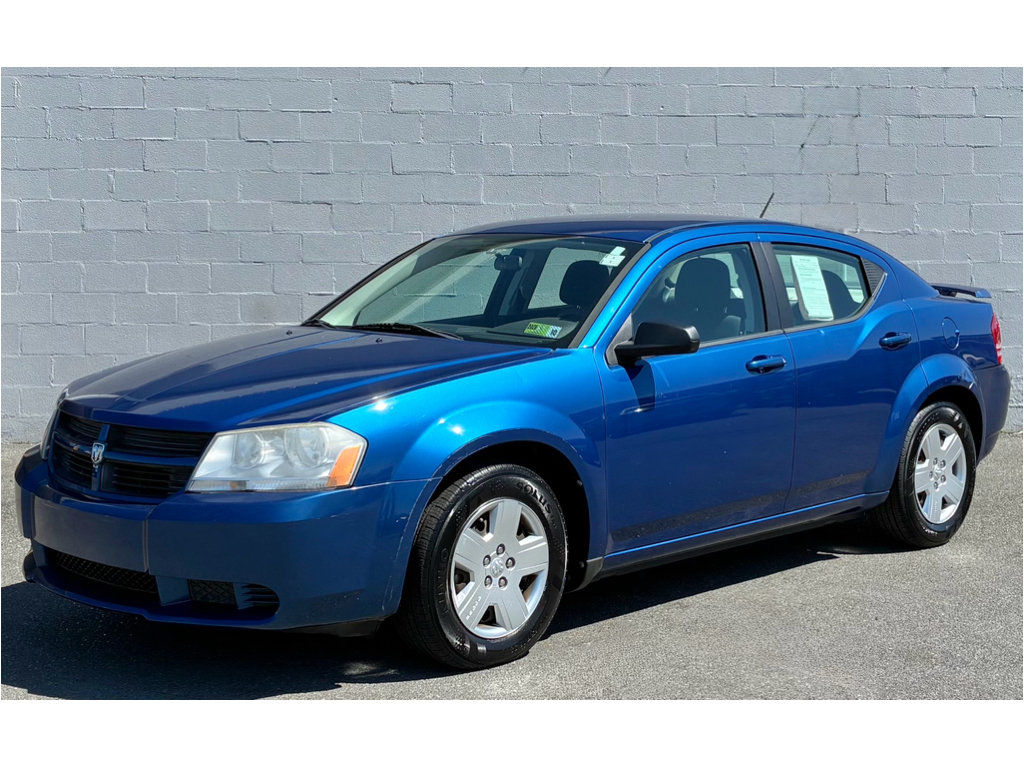 Deep Water Blue Pearlcoat 2010 Dodge Avenger SXT FWD Sedan Front-Wheel Drive 4-Speed Automatic
