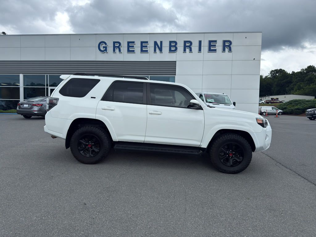 Super White 2019 Toyota 4Runner SUV / Crossover Four-Wheel Drive 5-Speed Automatic