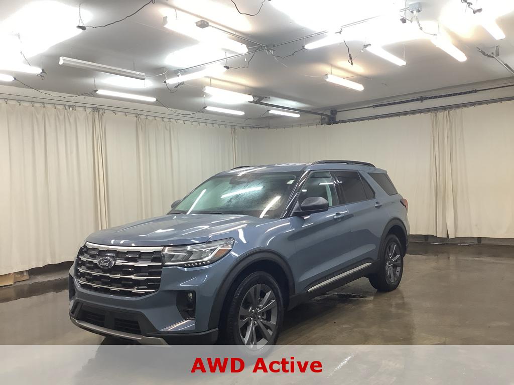 Vapor Blue Metallic 2025 Ford Explorer Active AWD SUV / Crossover All-Wheel Drive Automatic