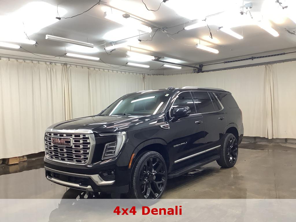Onyx Black 2025 GMC Yukon Denali 4WD SUV / Crossover Four-Wheel Drive Automatic