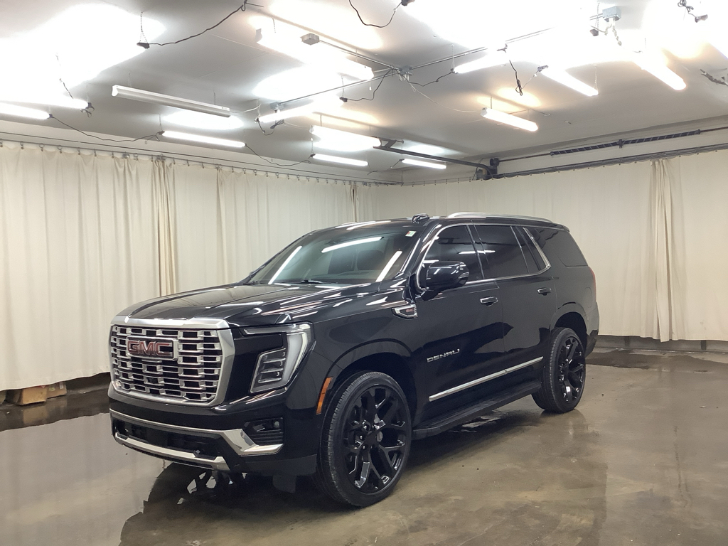 Onyx Black 2025 GMC Yukon Denali 4WD SUV / Crossover Four-Wheel Drive Automatic