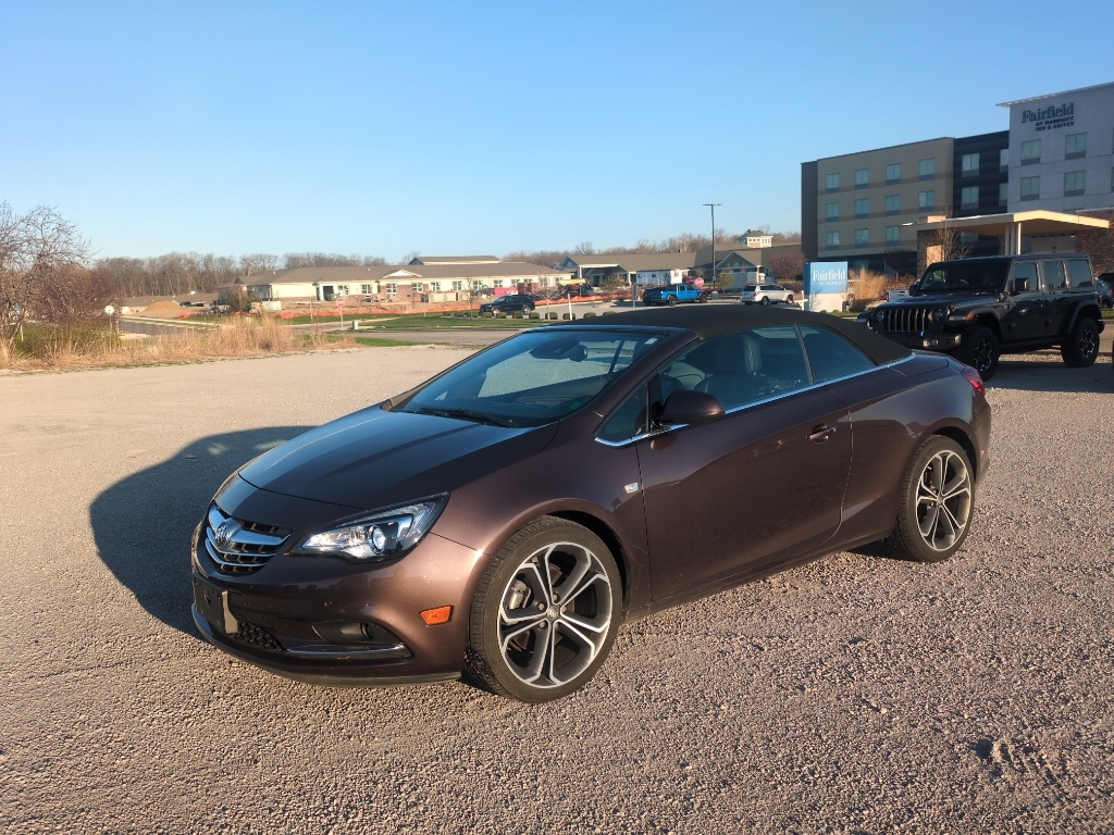 Toasted Coconut Metallic 2016 Buick Cascada Premium FWD Convertible Front-Wheel Drive 6-Speed Automatic