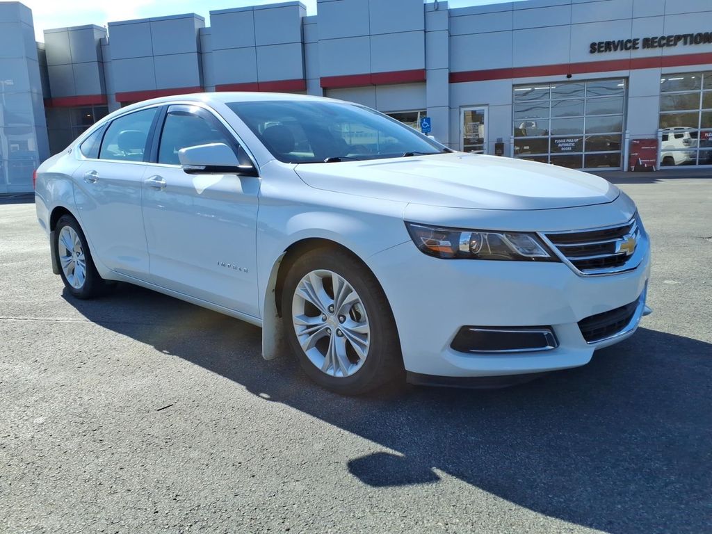 Summit White 2014 Chevrolet Impala 2LT FWD Sedan Front-Wheel Drive 6-Speed Automatic