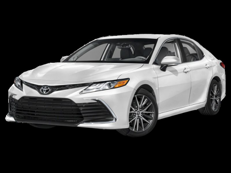 White (Wind Chill Pearl) 2021 Toyota Camry XLE FWD Sedan Front-Wheel Drive 8-Speed Automatic