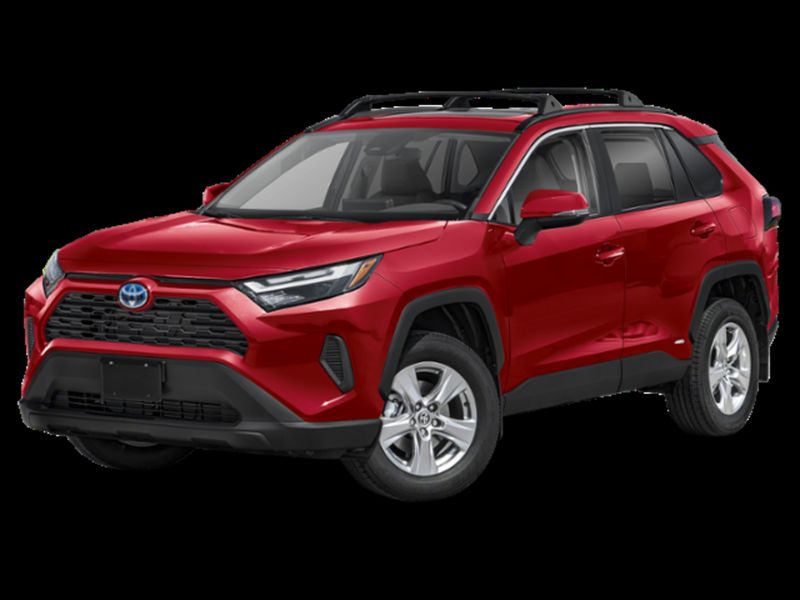 Red (Ruby Flare Pearl) 2023 Toyota RAV4 Hybrid XLE AWD SUV / Crossover All-Wheel Drive Continuously Variable Transmission