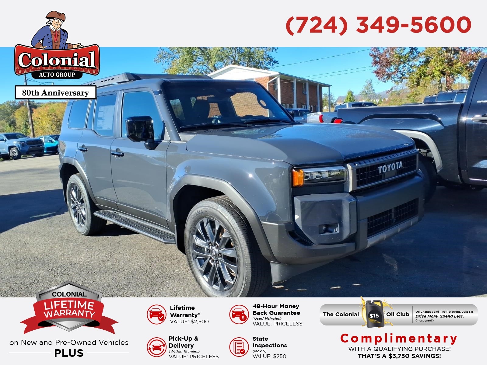Underground 2027 Toyota Land Cruiser SUV / Crossover Four-Wheel Drive 8-Speed Automatic