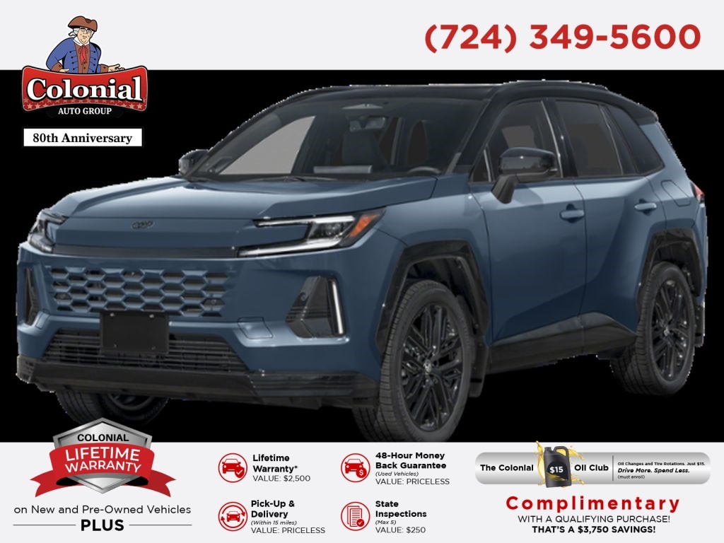 Storm Cloud w/Black Roof 2026 Toyota RAV4 SUV / Crossover All-Wheel Drive Continuously Variable Transmission