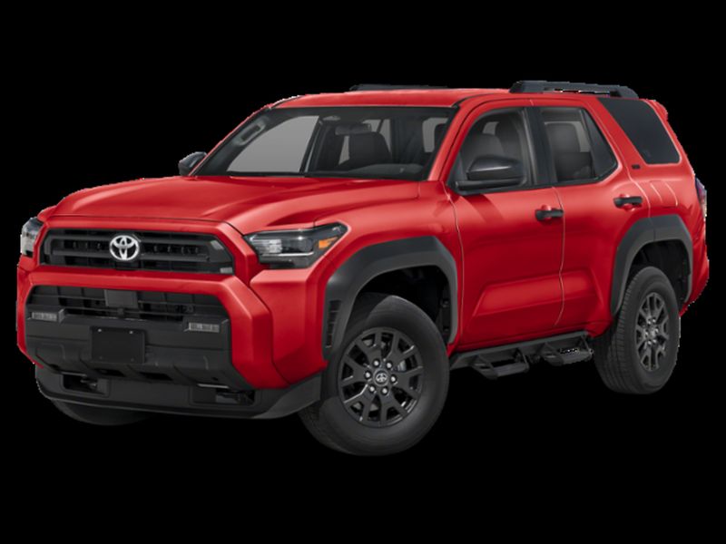 Supersonic Red 2026 Toyota 4Runner SR5 4WD SUV / Crossover Four-Wheel Drive 8-Speed Automatic