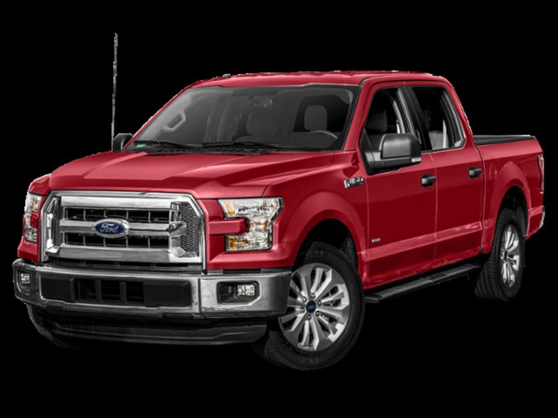 Ruby Red Metallic Tinted Clearcoat 2015 Ford F-150 XLT SuperCrew 4WD Pickup Truck Four-Wheel Drive 6-Speed Automatic