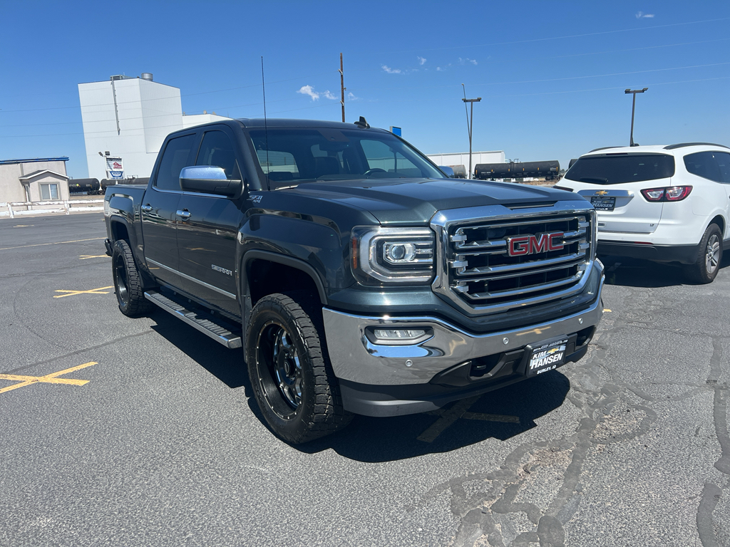 Dark Slate Metallic 2017 GMC Sierra 1500 Pickup Truck Four-Wheel Drive 8-Speed Automatic