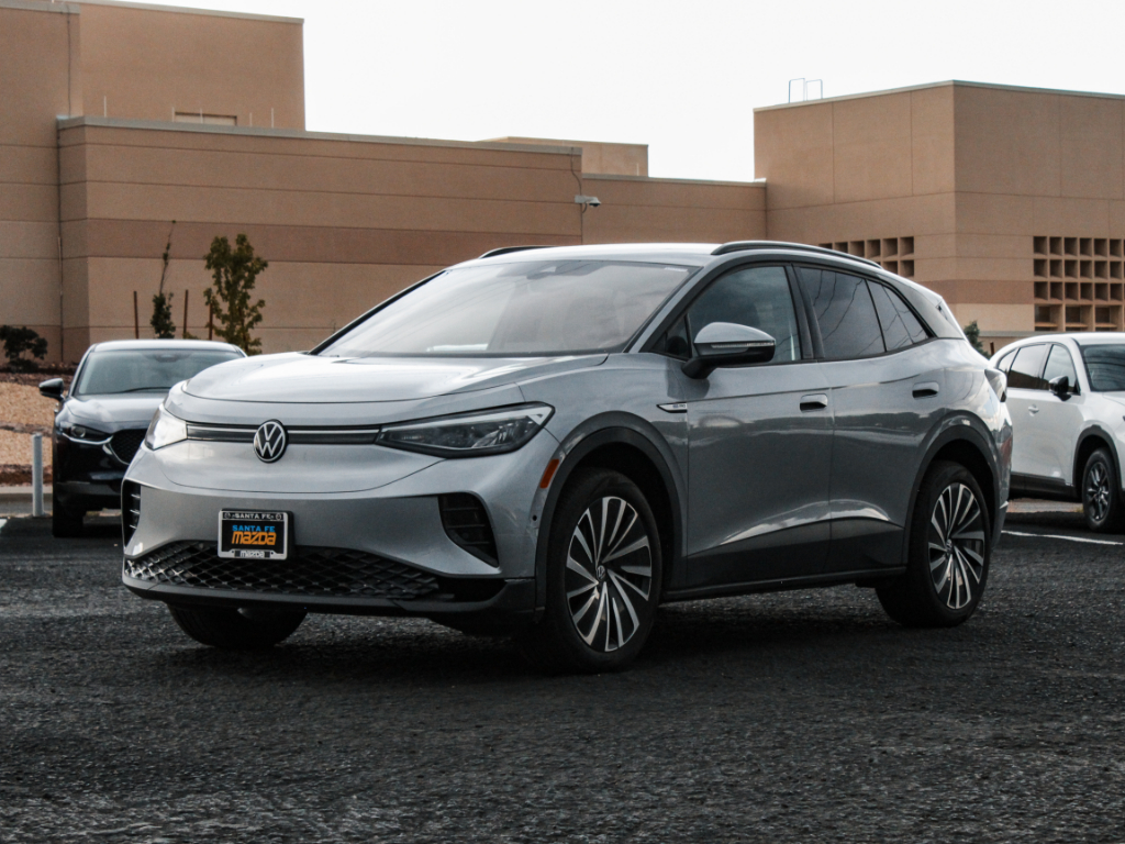 silver mist metallic 2025 Volkswagen ID.4 SUV / Crossover All-Wheel Drive Automatic