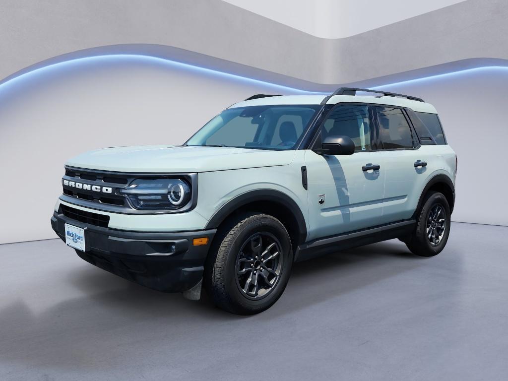 Blue 2023 Ford Bronco Sport SUV / Crossover All-Wheel Drive Automatic