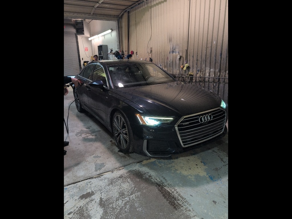 Firmament Blue Metallic 2019 Audi A6 55 TFSI quattro Premium Plus Sedan AWD Sedan All-Wheel Drive 7-Speed Automatic