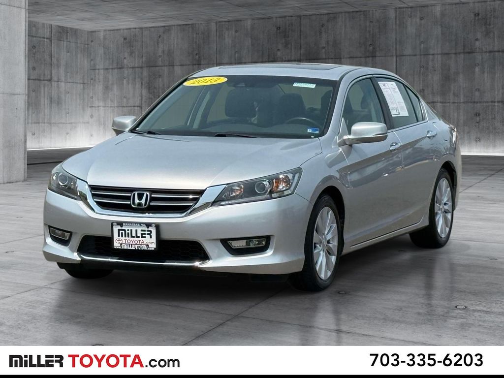 Silver 2013 Honda Accord Sedan Front-Wheel Drive Automatic