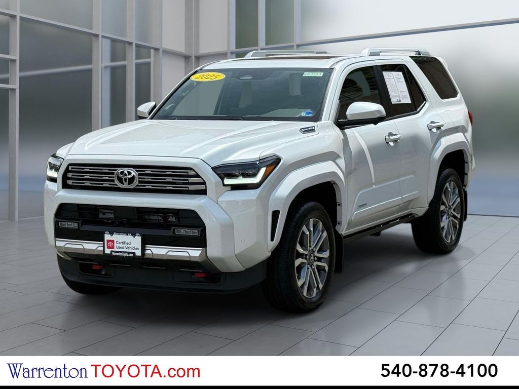White (WIND CHILL PEARL) 2025 Toyota 4Runner SUV / Crossover All-Wheel Drive 8-Speed Automatic