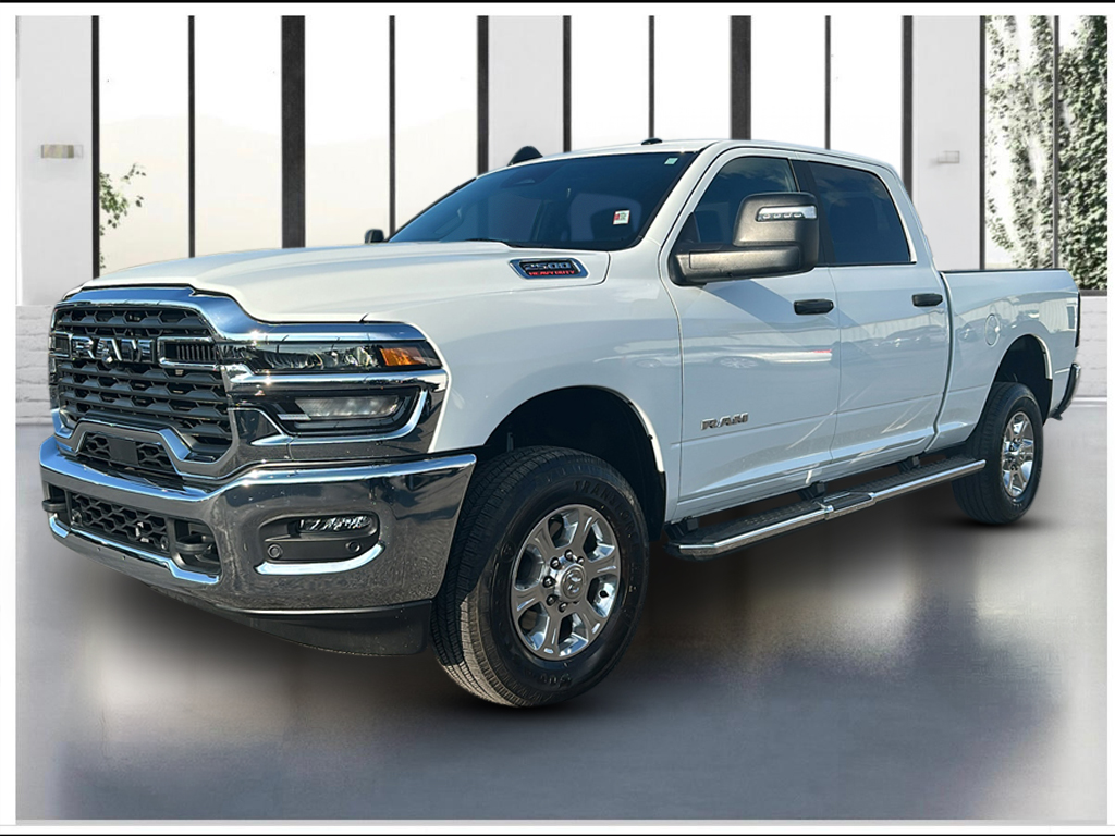 Bright White Clearcoat 2026 RAM 2500 Pickup Truck Four-Wheel Drive 8-Speed Automatic