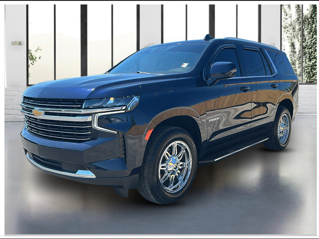 Midnight Blue Metallic 2023 Chevrolet Tahoe SUV / Crossover Four-Wheel Drive Automatic