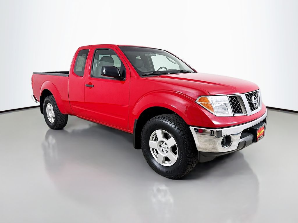 Red Alert 2007 Nissan Frontier SE King Cab 4WD Pickup Truck Four-Wheel Drive 5-Speed Automatic