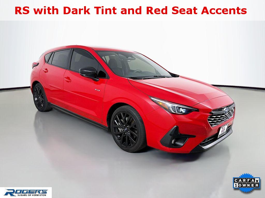 Pure Red 2025 Subaru Impreza RS AWD Wagon All-Wheel Drive 8-Speed CVT