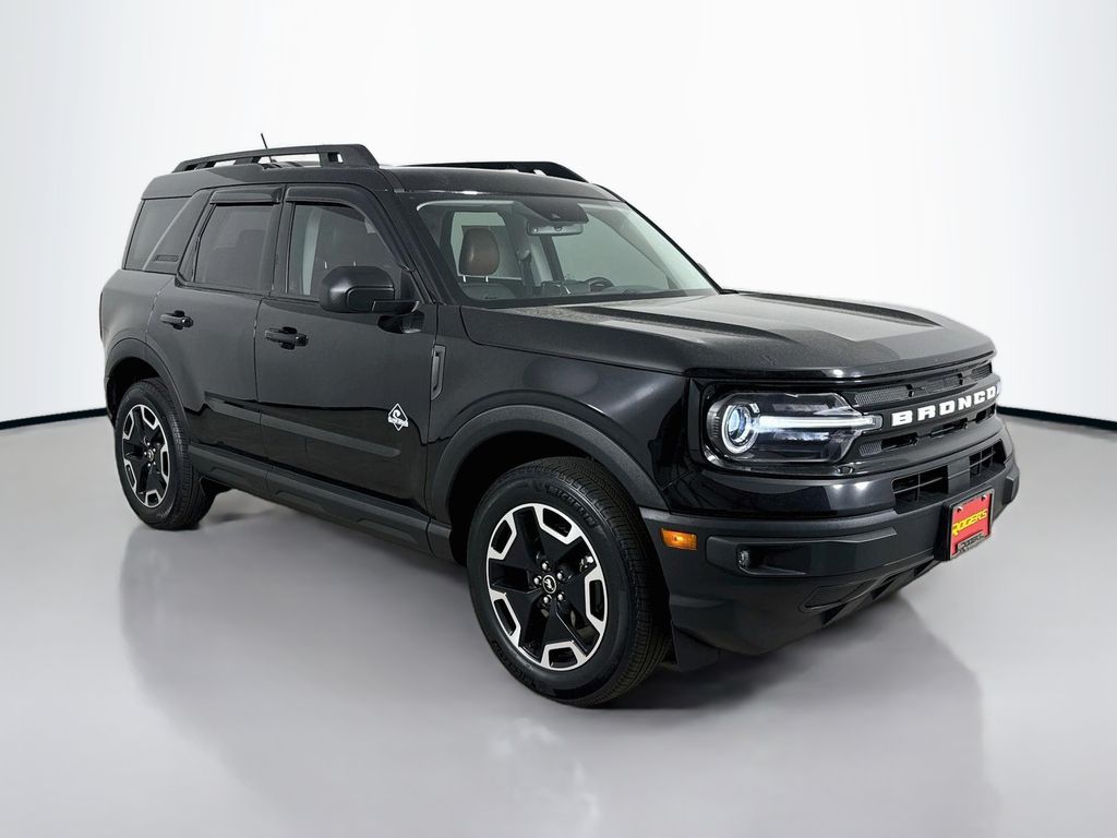 Shadow Black 2024 Ford Bronco Sport SUV / Crossover All-Wheel Drive 8-Speed Automatic