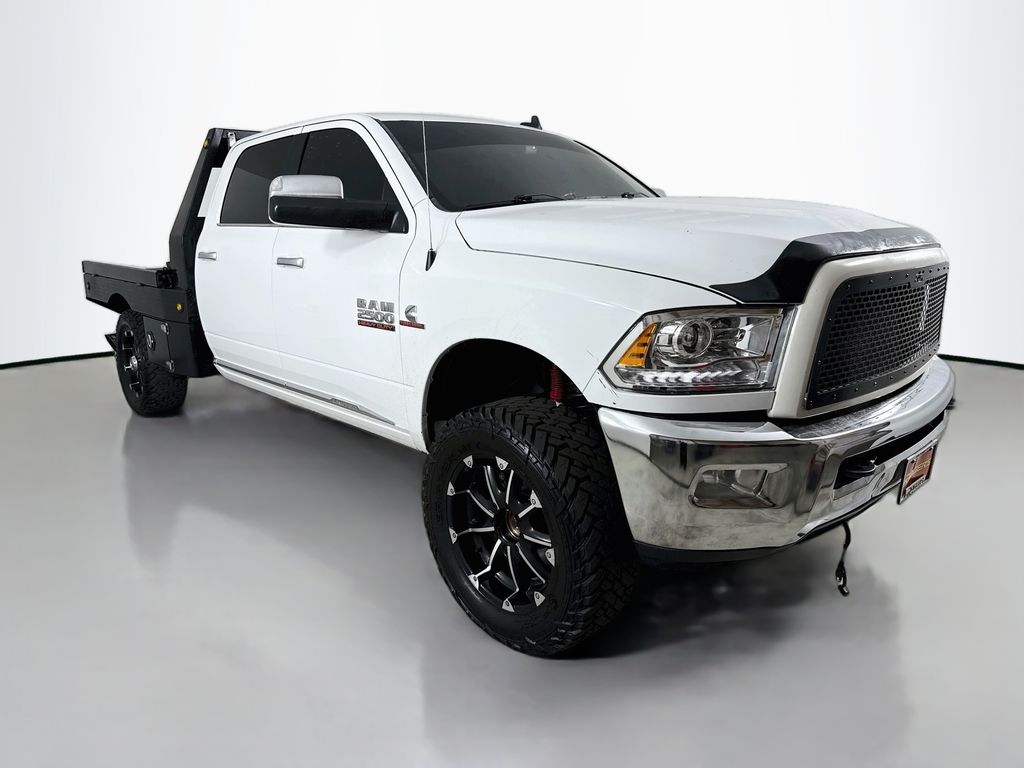 Bright White Clearcoat 2016 RAM 2500 Pickup Truck Four-Wheel Drive 6-Speed Automatic