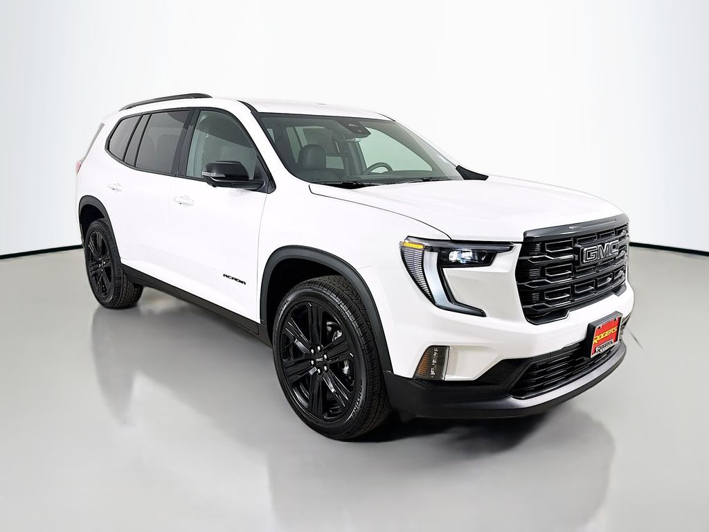 Summit White 2026 GMC Acadia Elevation AWD SUV / Crossover Four-Wheel Drive 8-Speed Automatic