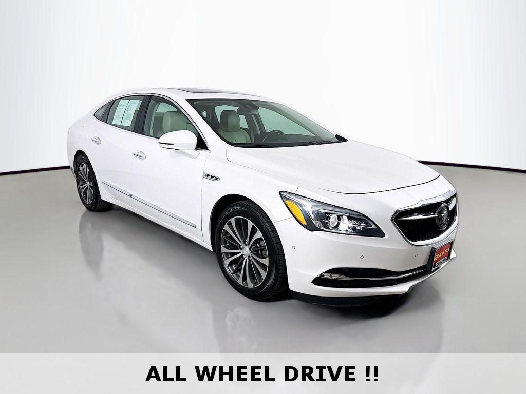 White Frost Tricoat 2017 Buick LaCrosse Premium AWD Sedan All-Wheel Drive 8-Speed Automatic