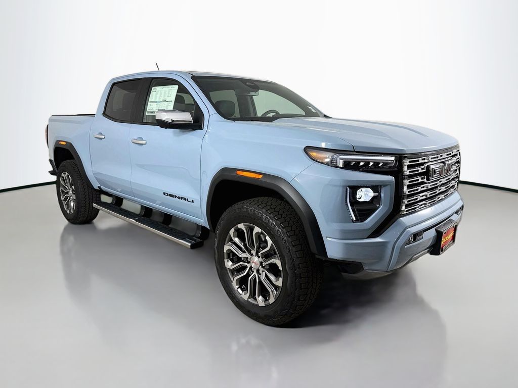 Glacier Metallic 2026 GMC Canyon Pickup Truck Four-Wheel Drive 8-Speed Automatic