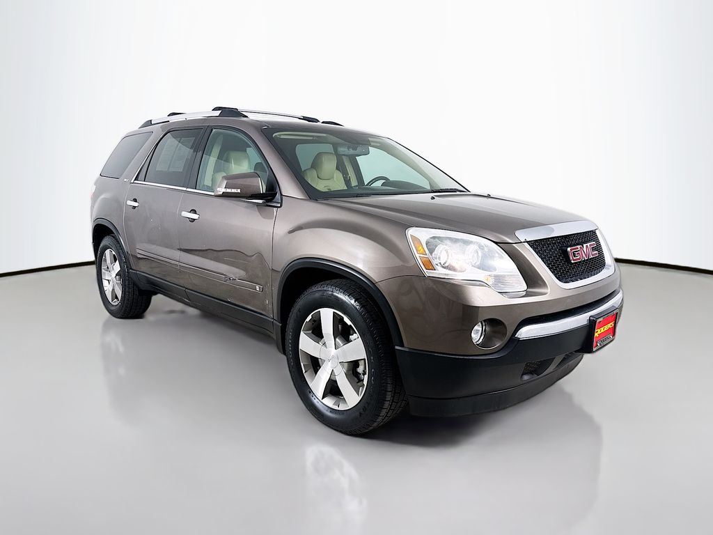 Medium Brown Metallic 2010 GMC Acadia SLT-1 AWD SUV / Crossover All-Wheel Drive 6-Speed Automatic
