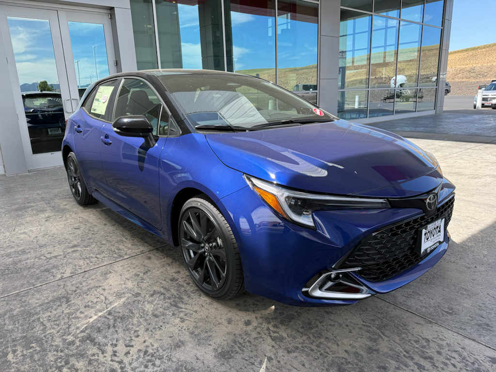 Blue - 2rc 2026 Toyota Corolla Hatchback Hatchback Front-Wheel Drive Continuously Variable Transmission