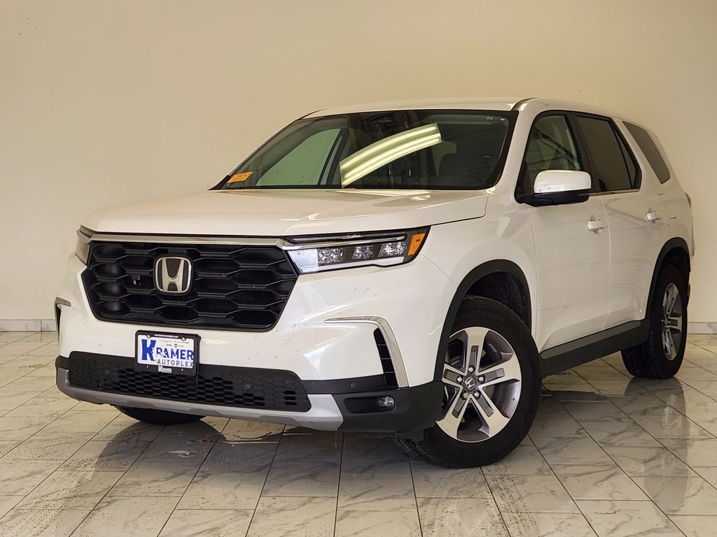White 2025 Honda Pilot SUV / Crossover Front-Wheel Drive Automatic