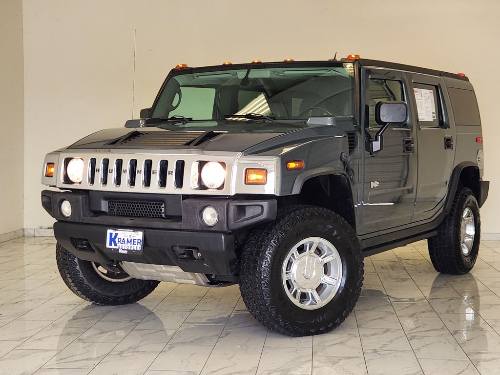 STEALTH GRAY 2005 Hummer H2 SUV / Crossover Four-Wheel Drive 4-Speed Automatic