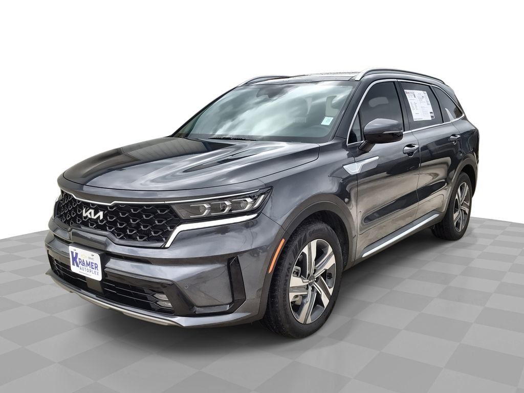 Gray (Platinum Graphite) 2022 Kia Sorento Plug-In Hybrid SX AWD SUV / Crossover All-Wheel Drive 6-Speed Automatic
