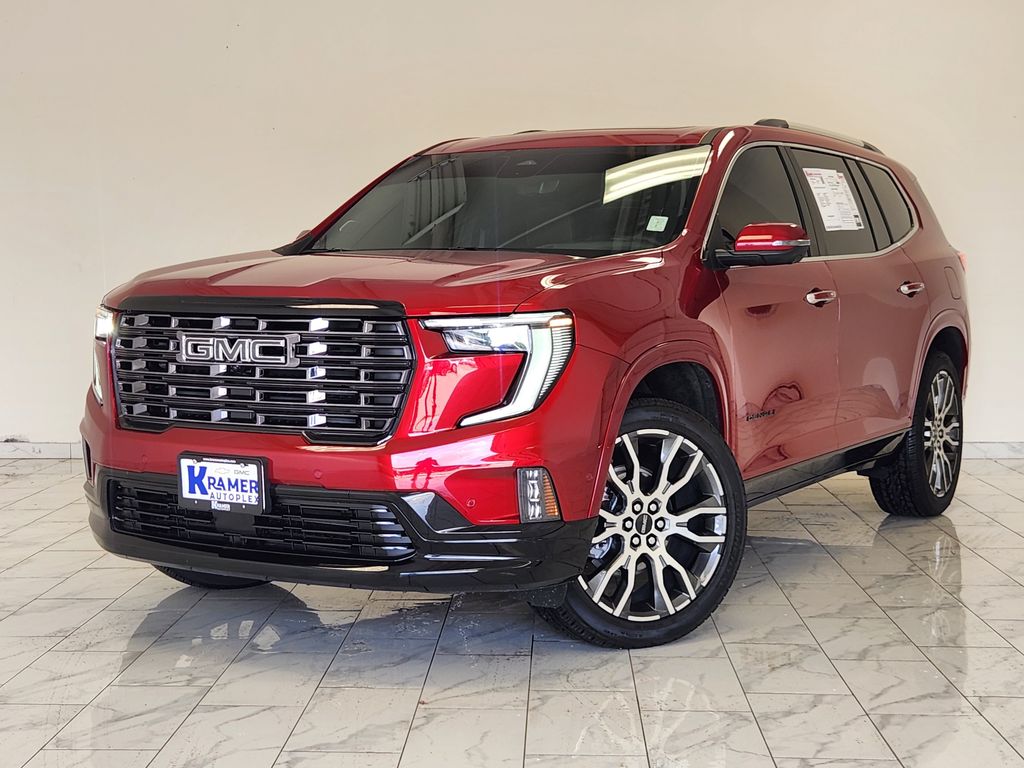 VOLCANIC RED TINTCOAT 2026 GMC Acadia SUV / Crossover Front-Wheel Drive 8-Speed Automatic