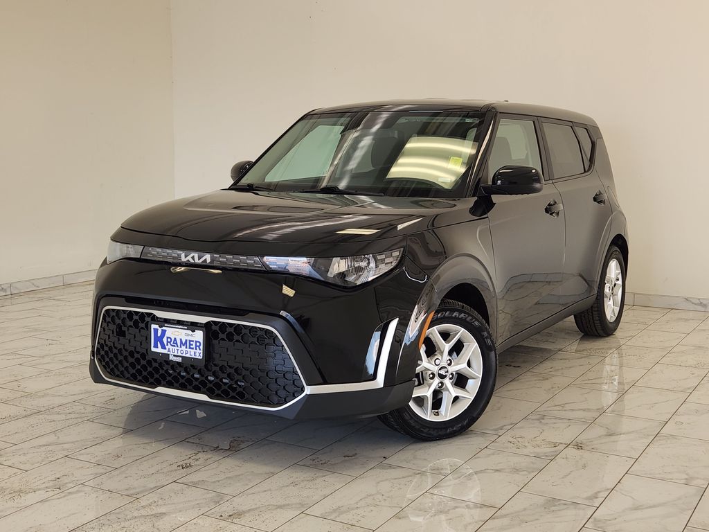 FUSION BLACK 2024 Kia Soul SUV / Crossover Front-Wheel Drive Continuously Variable Transmission