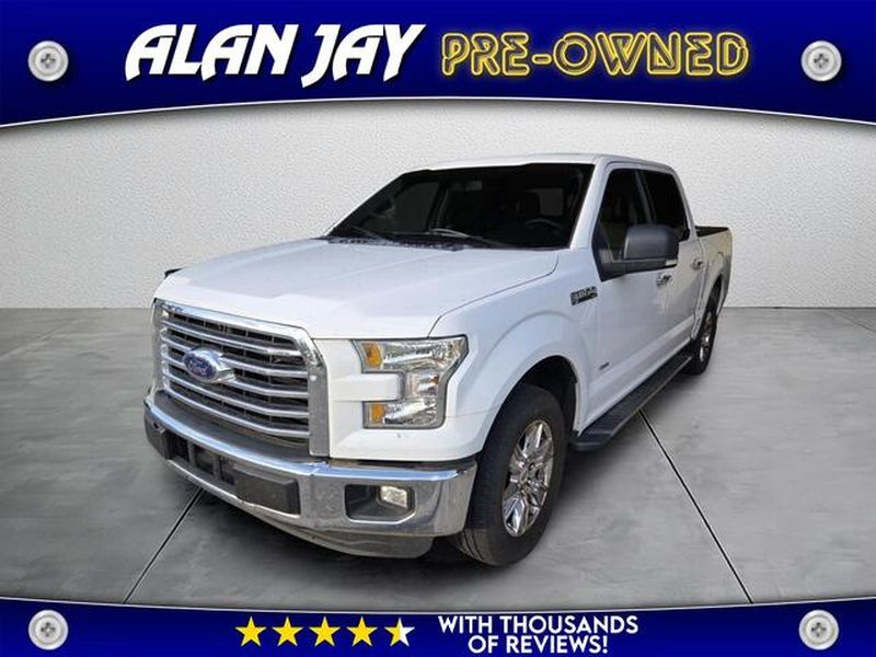 OXFORD WHITE 2015 Ford F-150 XLT SuperCrew Pickup Truck 4X2 6-Speed Automatic