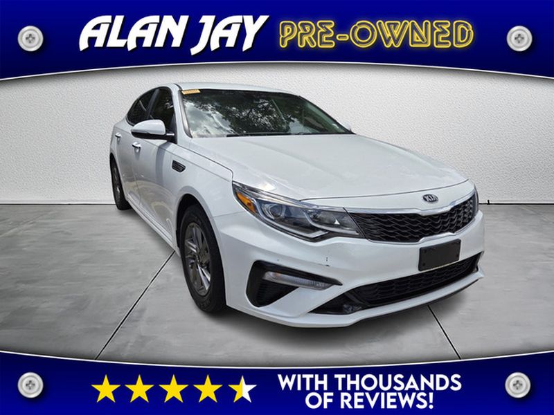 Snow White Pearl 2020 Kia Optima LX FWD Sedan Front-Wheel Drive 6-Speed Automatic