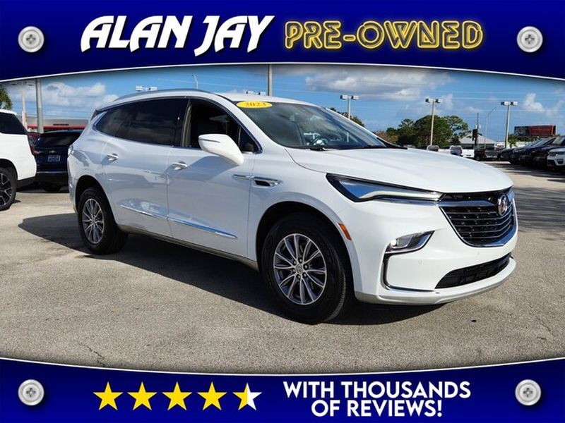 Summit White 2023 Buick Enclave Essence FWD SUV / Crossover Front-Wheel Drive 9-Speed Automatic