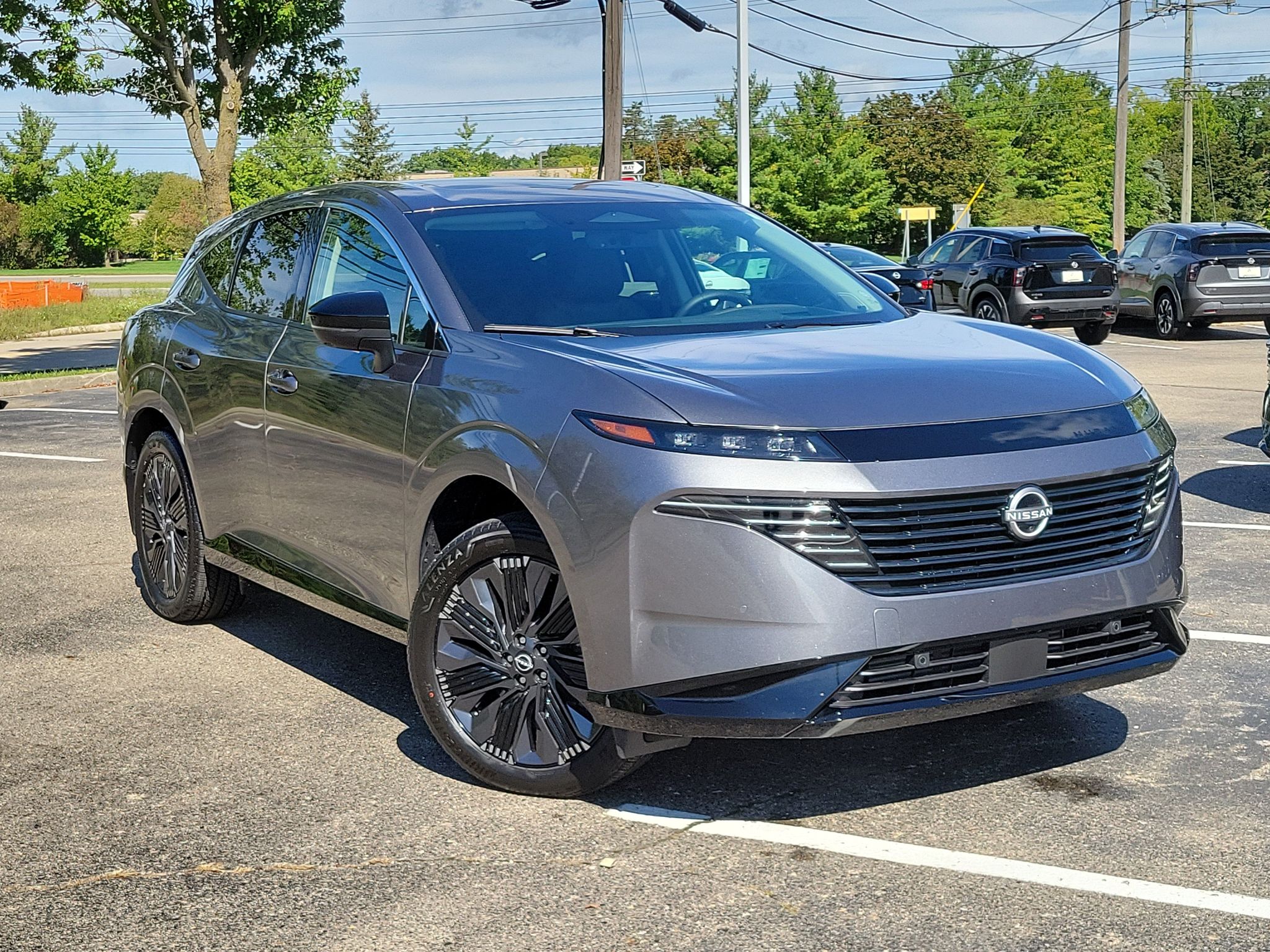 Gray (Gun Metallic) 2025 Nissan Murano SUV / Crossover All-Wheel Drive 9-Speed Automatic