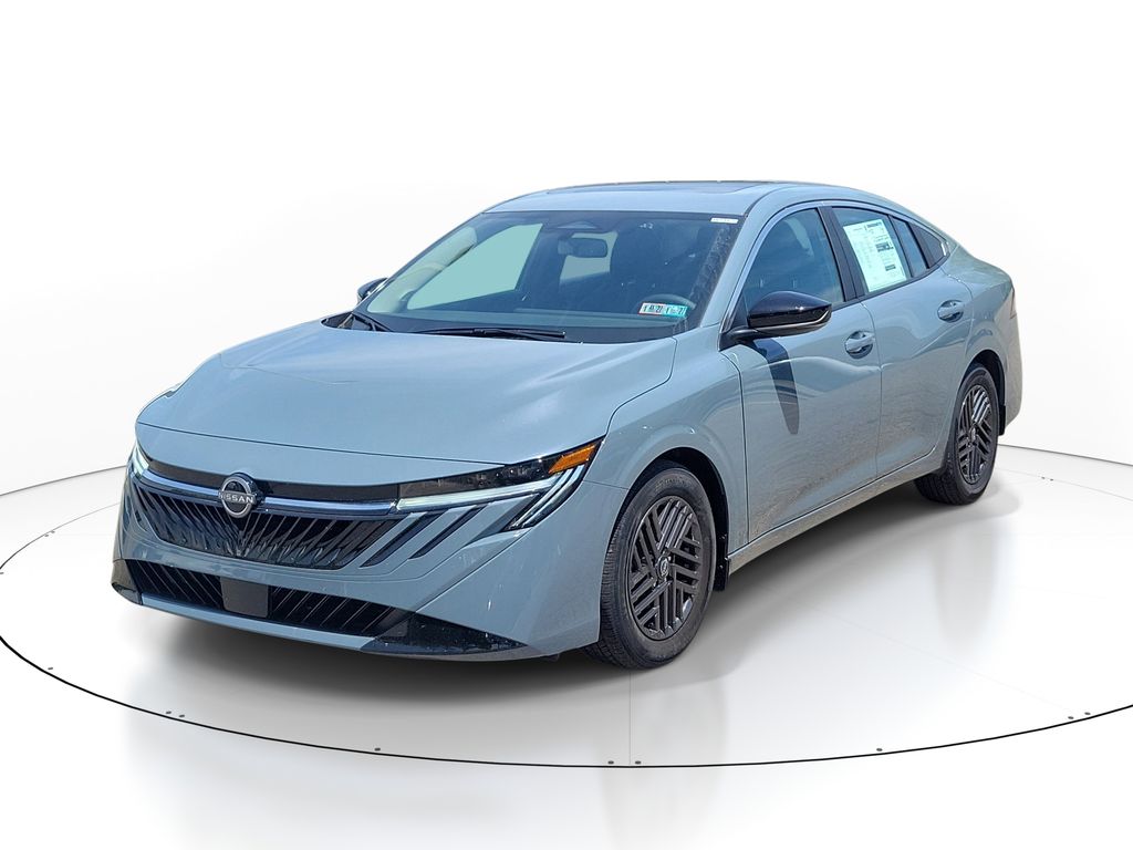 Atlantic Gray Metallic 2026 Nissan Sentra Sedan Front-Wheel Drive Continuously Variable Transmission