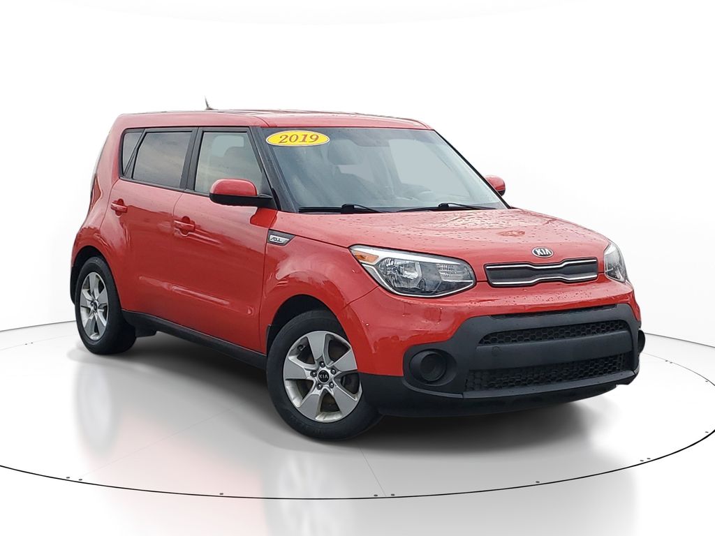 Inferno Red 2019 Kia Soul Base FWD Wagon Front-Wheel Drive 6-Speed Automatic